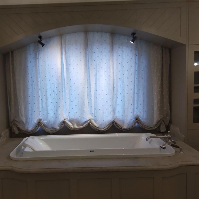 Лондонские шторы для ванной