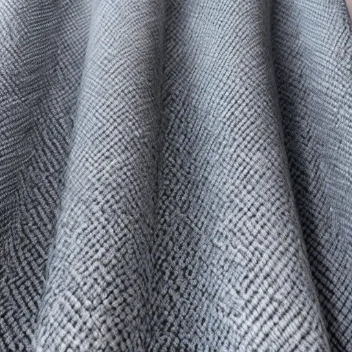 Ткань серо-белый лен с вискозой в елочку