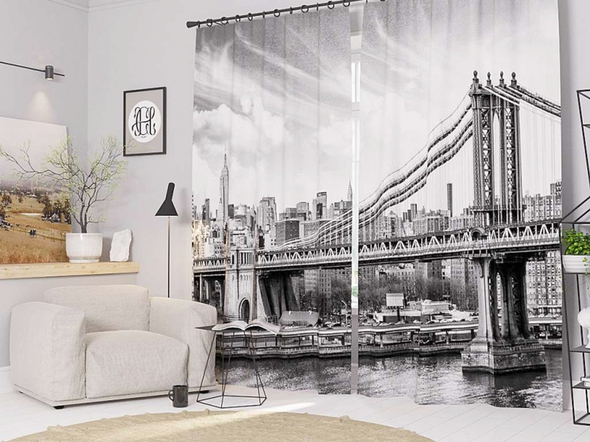Комплект фотоштор Нью-Йоркский мост